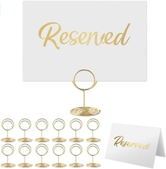 Resed Sns fr eding 12 Pack- Gold Foil