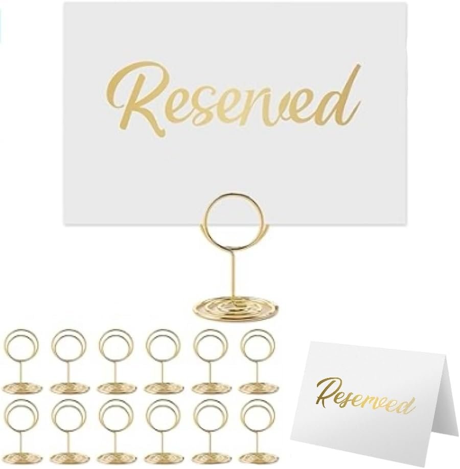 Resed Sns fr eding 12 Pack- Gold Foil