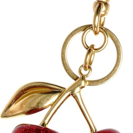 Cherry Keychain and Bag Charm - Cherry Purse Charms for Handbags