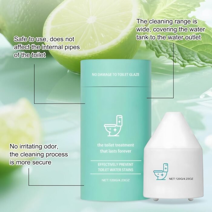 Krazy Clean Toilet Cleaner, Krazy Clean Pro 10 Years Toilet Bowl Cleaners, Long-Lasting Fresh Scent, Automatic Refreshes Toilets, Long-Lasting Bowl Cleaner Fresh Scent (1PCS). - Image 2