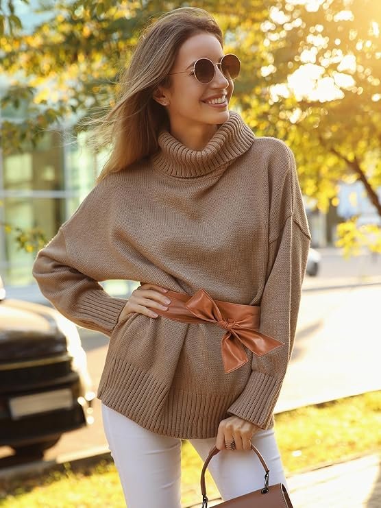 Women Leather Wrap Belt Obi Waist Fashion Tie Belt PU Sash for Dress Coat 1.85 Wide - Image 14