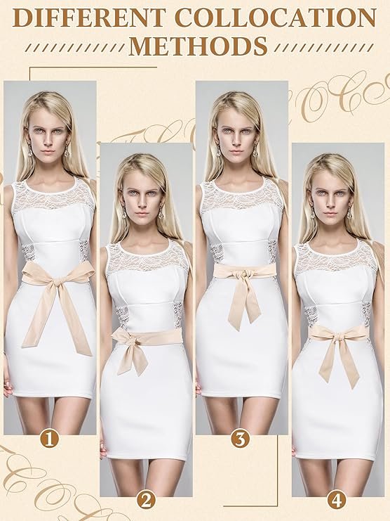 Women Leather Wrap Belt Obi Waist Fashion Tie Belt PU Sash for Dress Coat 1.85 Wide - Image 12